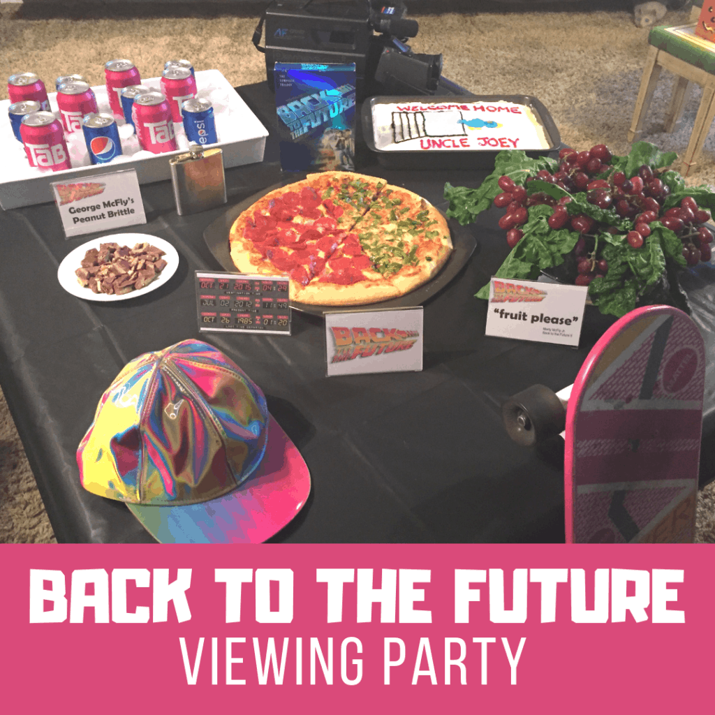 Back to the Future Viewing Party - Sweet Lane Events